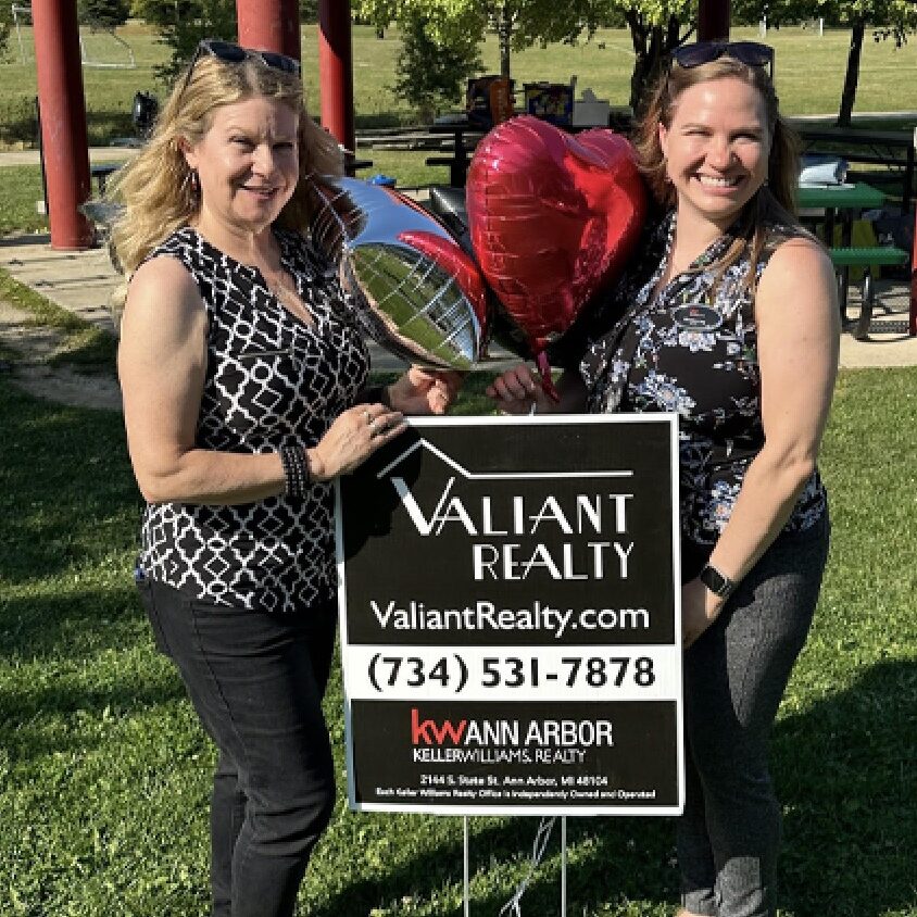 Linda and Veronica Long at their client appreciation party in the park